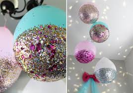confetti dipped balloons