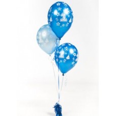 3 Balloon Centrepiece - 1st Birthday