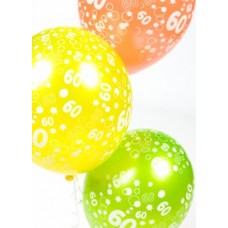 Bulk Balloons - 60th Birthday