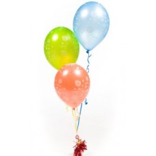 3 Balloon Centrepiece - Congratulations